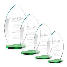 Employee Gifts - Windermere Green Crystal Award