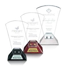 Employee Gifts - Carlyle Arch & Crescent Crystal Award