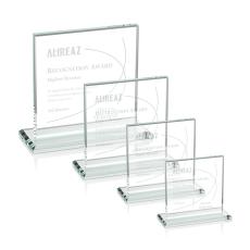 Employee Gifts - Sahara Clear Crystal Award