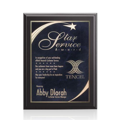 Corporate Awards - Award Plaques - Farnsworth/Birchcliff - Black/Black