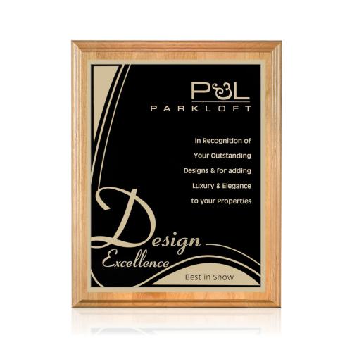 Corporate Awards - Award Plaques - Erindale/Marietta - Black