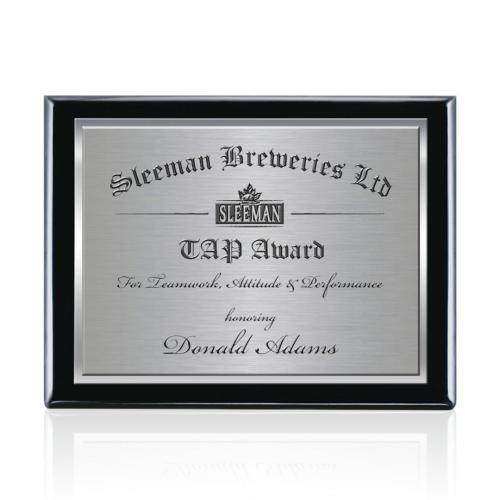 Corporate Awards - Award Plaques - Oakleigh/TexEtch - Black Finish