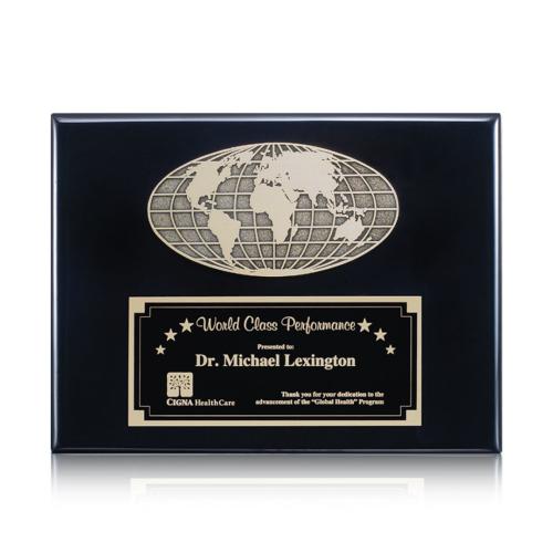 Corporate Awards - Award Plaques - World Plaque