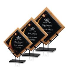 Employee Gifts - Lancaster Star Diamond Wood Award