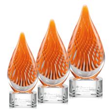 Employee Gifts - Aventura Clear on Paragon Base Glass Award