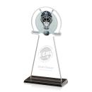 Hockey Tower Obelisk Crystal Award