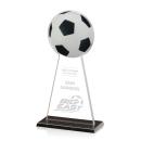 Soccer Tower Obelisk Crystal Award