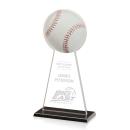 Baseball Tower Obelisk Crystal Award