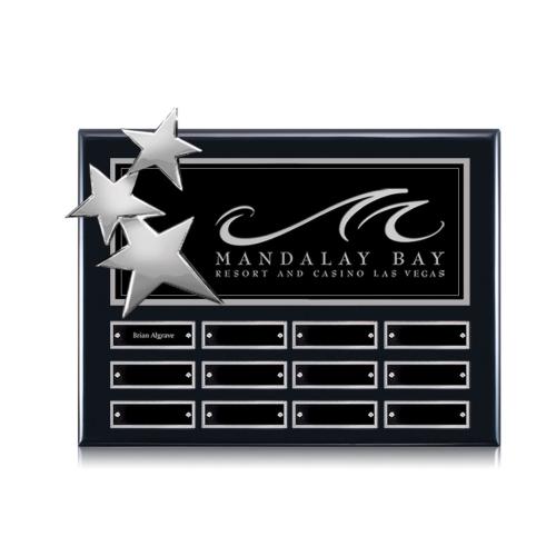 Corporate Awards - Award Plaques - Perpetual Plaques - Constellation Perpetual - Ebony Chrome