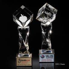 Employee Gifts - Vortex Obelisk Metal Award