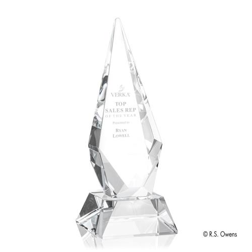 Corporate Awards - Vector Diamond Crystal Award