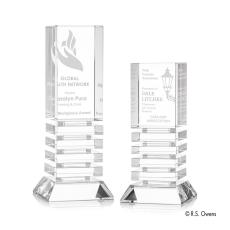 Employee Gifts - Channel Obelisk Crystal Award