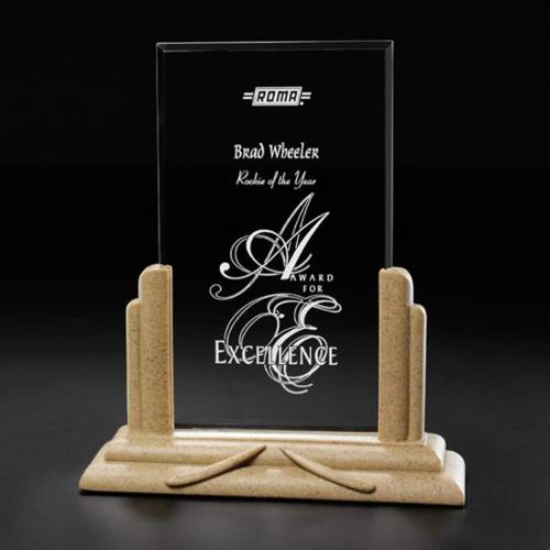 Corporate Awards - Resin Awards - Billboard Rectangle Acrylic Award