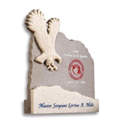 Corporate Awards - Soaring Eagle Animals Stone Award