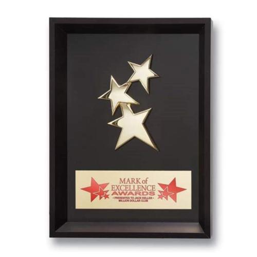 Corporate Awards - Metal Awards - Framed Constellation Rectangle Metal Award