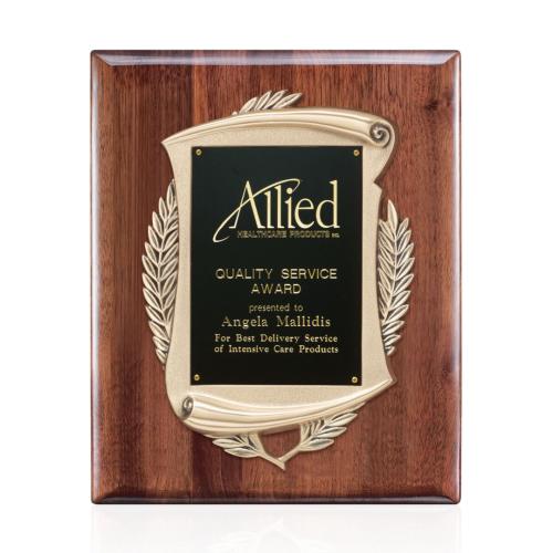 Corporate Awards - Award Plaques - Scroll Plaque