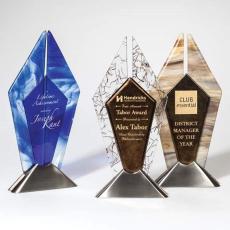 Employee Gifts - Rhombus Glass Award