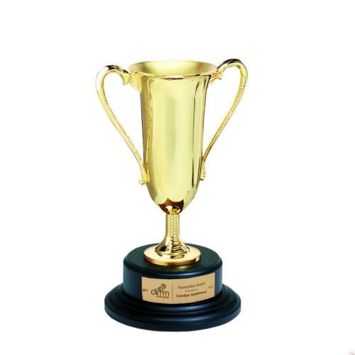 Corporate Awards - Modern Awards - Gold Loving Cup Cups & Bowl Metal Award