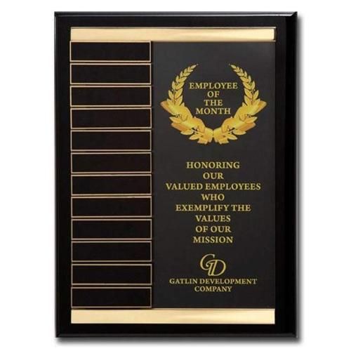 Corporate Awards - Award Plaques - Perpetual Plaques - Channel Perpetual Plaque