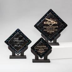 Employee Gifts - Galaxy Diamond Glass Award