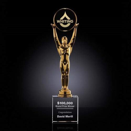 Corporate Awards - Champion Circle on Optical Metal Award
