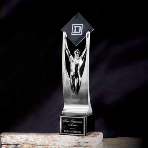 Corporate Awards - Contour Achievement Diamond Metal Award