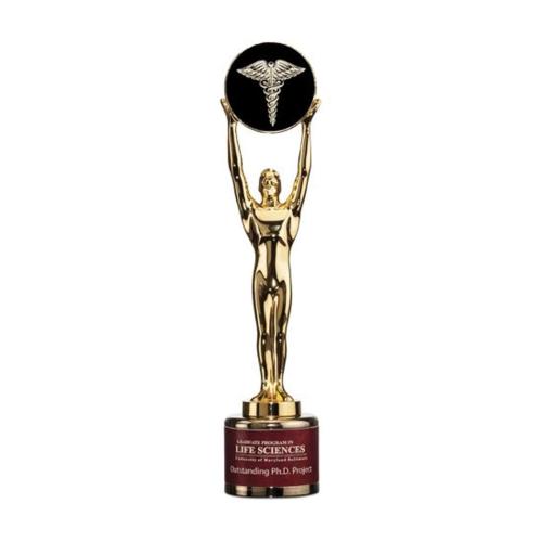 Corporate Awards - Romanoff Champion Circle Metal Award