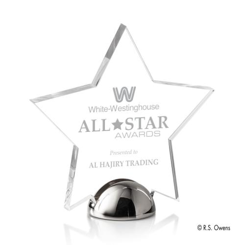 Corporate Awards - Nova Hemisphere Star Acrylic Award