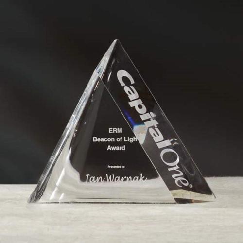 Corporate Awards - Triad Pyramid Acrylic Award