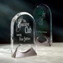 Keystone Arch & Crescent Acrylic Award