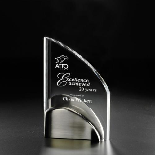 Corporate Awards - Wave Peak Acrylic Award