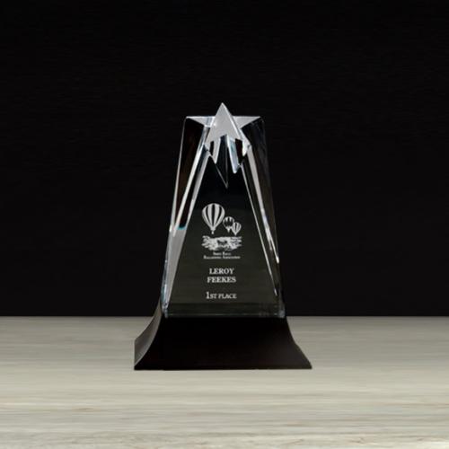 Corporate Awards - Crystal Awards - Star Awards - Star Tower Star Acrylic Award