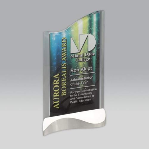 Corporate Awards - Tidal Peak Acrylic Award