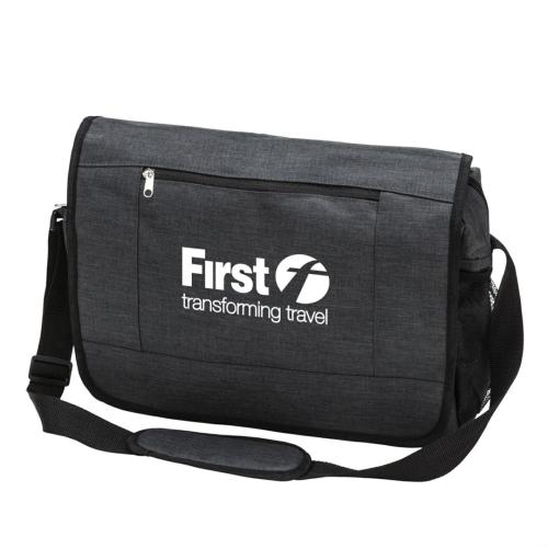 Corporate Recognition Gifts - Executive Gifts - Harrow Messenger Bag
