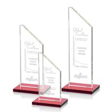 Employee Gifts - Dixon Red Peak Crystal Award
