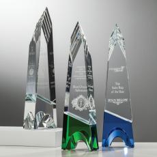 Employee Gifts - Escadrille Obelisk Crystal Award