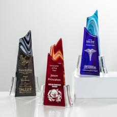 Employee Gifts - Dynasty Peak Glass Award