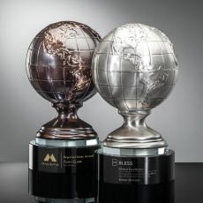 Employee Gifts - Expedition Spheres Metal Award