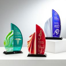 Employee Gifts - Parabatai Sail Glass Award