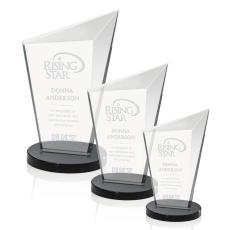 Employee Gifts - Wiltshire Black Peak Crystal Award