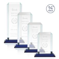 Employee Gifts - Dalton Blue Crystal Award