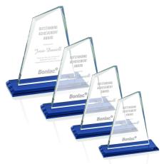 Employee Gifts - Summit Blue  Crystal Award