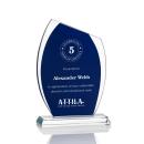 Valentia Blue Peak Crystal Award