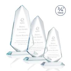 Employee Gifts - Sheridan Starfire Abstract / Misc Crystal Award