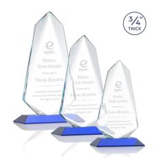 Employee Gifts - Sheridan Blue  Abstract / Misc Crystal Award