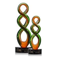 Employee Gifts - Highlander Black Abstract / Misc Glass Award
