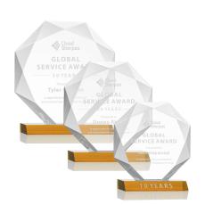 Employee Gifts - Kitchener Amber Crystal Award