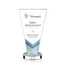 Burney Full Color Clear Abstract / Misc Crystal Award