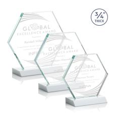 Pickering White Crystal Award - Crystal Awards