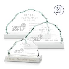Highbridge White  Crystal Award - Crystal Awards